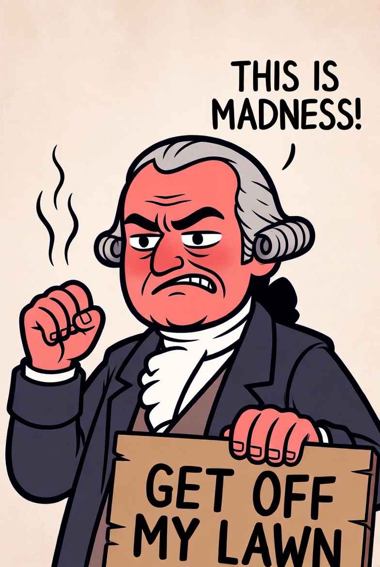 John Adams caricature