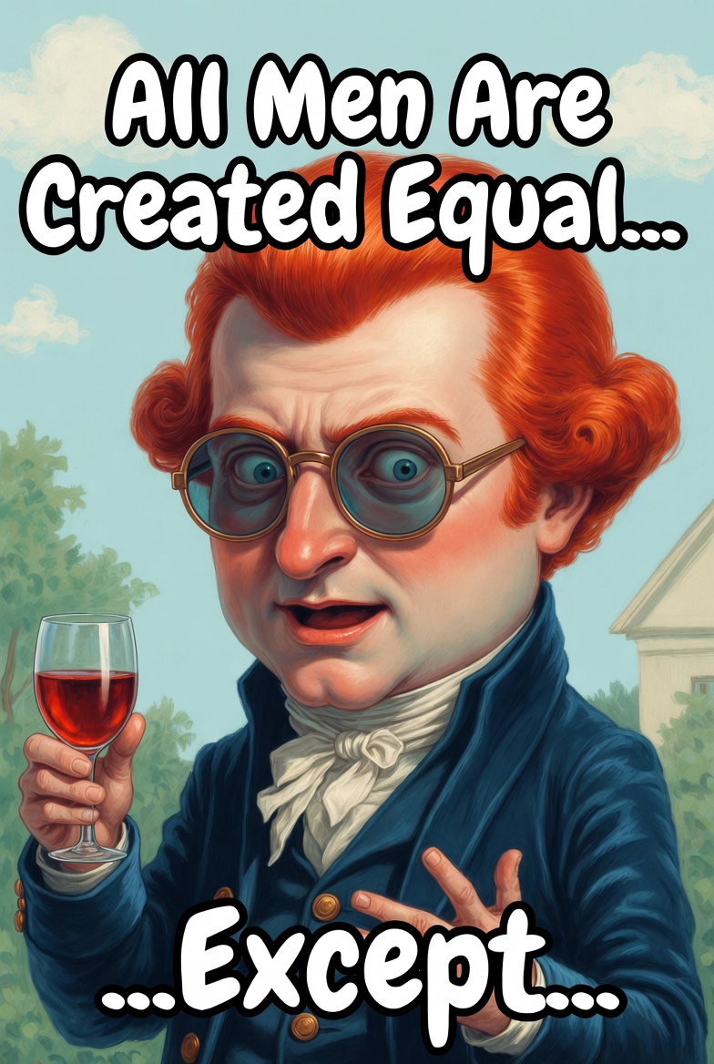 Thomas Jefferson caricature