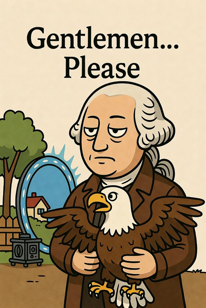 George Washington caricature
